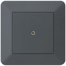 UP-Blindabdeckung Hager kallysto.trend anthrazit 94×94mm
