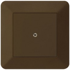 UP-Blindabdeckung braun kallysto.trend 94x94mm
