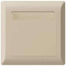 UP-Hotelcard-Schalter beige kallysto.line 10A 250V 92x92mm