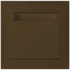 UP-Hotelcard-Schalter braun kallysto.pro 10A 250V 94x94mm