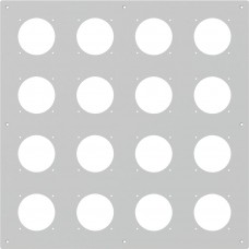 UP-Montageplatte Hager robusto 4×4 Aluminium grau UP-Montageplatte Hager robusto 4×4 Aluminium grau