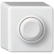AP-Drehdimmer Hager basico Phasenabschnitt 20-315W, weiss