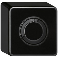 AP-Drehdimmer Hager basico Phasenabschnitt 20-550W, schwarz