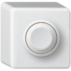 AP-Drehdimmer Nebenstelle Hager basico weiss