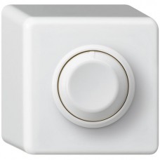 AP-Drehdimmer Universal Hager basico 20-400W/VA weiss