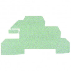 Abschlusswand WM WAP 2,5mm2 beige