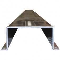 Alu-Kabelkanal mit Lappen 40x80 2m lang