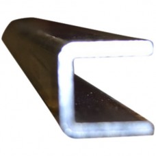 Alu-Kabelschutzkanal 12x12mm 2m lang