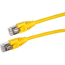 Patchkabel RJ45 STP Kat.5e 2m gelb halogenfrei