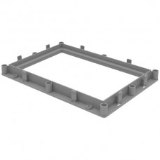 Aufsatzrahmen zu Multibox Compact 250×180×20mm grau