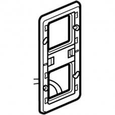 Befestigungsplatte Legrand für Batibox Orient. mit LED 0.03W 2×2×2 Mod.