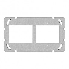 Befestigungsplatte 1x2 Feller 77x137mm horizontal