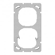 Befestigungsplatte 2x1 Feller 137x77mm für Raumthermostat 3270