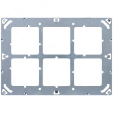 Befestigungsplatte 3x2/2x3 Arteor 206x150 Stahl für 3x(2+2)