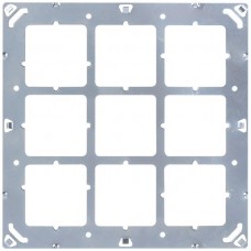 Befestigungsplatte 3x3 Arteor 206x206mm Stahl für 3x(2+2+2)M