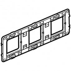 Befestigungsplatte für Batibox Legrand 1×2×3 Module