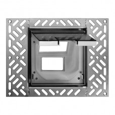 Bodendose Feller für 3×FLF 130×130mm bündig mit Klappdeckel Chromstahl geschliffen anthrazit Bodendose Feller für 3×FLF 130×130mm bündig mit Klappdeckel Chromstahl geschliffen anthrazit