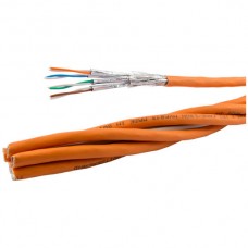 Datenkabel CU 7002 6×4P S/FTP Kat.7 LS0H Dca orange - Preis pro Meter