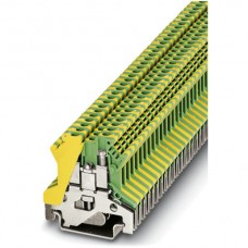 Durchgangs-Reihenklemme 0.14-1.5mm² grün-gelb USLKG 1.5 N