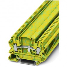 Durchgangs-Reihenklemme 0.14-6mm² grün-gelb UTMED 4-PE