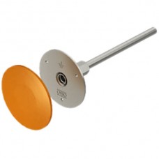 Erdungsfestpunkt Bettermann mit Achse und Doppelgewinde M10/M12 V4A