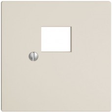 Frontplatte 1xRJ45 EDIZIOdue crema R&M swissline
