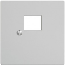 Frontplatte 1xRJ45 EDIZIOdue hellgrau R&M swissline