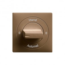 Frontset 0-Hand-0-Automat EDIZIOdue coffee 60×60mm für Drehschalter