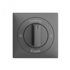 Frontset 0-Inverno-0-Estate EDIZIOdue 60x60mm dunkelgrau