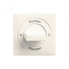 Frontset 0-Kochen-0-Waschen EDIZIOdue 60×60mm weiss