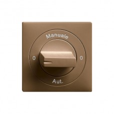 Frontset 0-Manuale-0-Aut. EDIZIOdue 60x60mm coffee