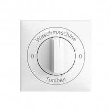 Frontset 0-Waschmaschine-0-Tumbler EDIZIOdue 60×60mm weiss