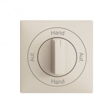 Frontset Aut.-Hand-Aut.-Hand EDIZIOdue 60×60mm crema