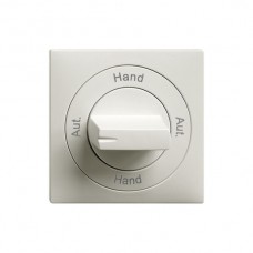 Frontset Aut.-Hand-Aut.-Hand EDIZIOdue 60×60mm hellgrau