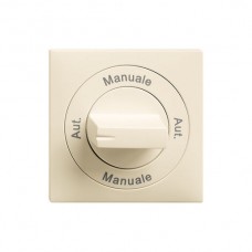 Frontset Aut.-Manuale-Aut. Manuale EDIZIOdue 60x60mm crema