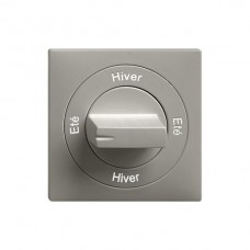 Frontset Eté-Hiver-Eté-Hiver EDIZIOdue 60×60mm dunkelgrau