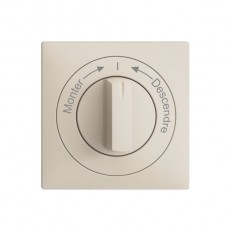 Frontset Monter->I<-Descendre EDIZIOdue 60×60mm crema