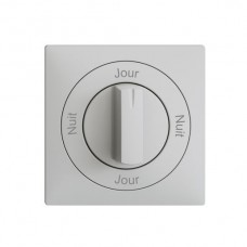Frontset Nuit-Jour-Nuit-Jour EDIZIOdue 60×60mm hellgrau