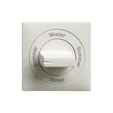 Frontset Sommer-Winter-Sommer-Winter EDIZIOdue 60×60mm hellgrau