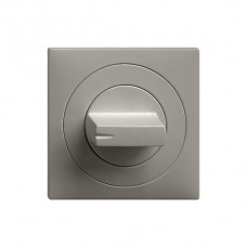 Frontset EDIZIOdue dunkelgrau 60×60mm für Drehschalter