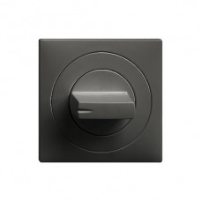 Frontset EDIZIOdue schwarz 60×60mm für Drehschalter