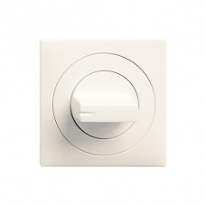 Frontset EDIZIOdue weiss 60×60mm für Drehschalter
