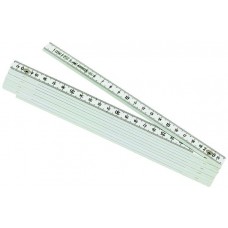 Gliedermeter Solido Kunststoff 10 Glider 16mm×2m weiss