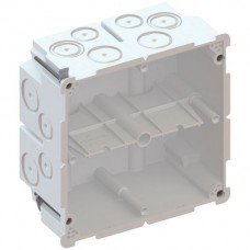 Hohlwanddose 2×2 Agro 850°C GDP mit Laschen M20/25 weiss