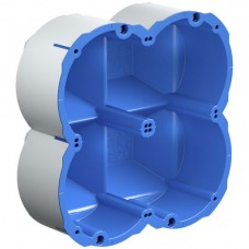 Hohlwanddose 2x2 Quickbox Maxi mit Schallschutz