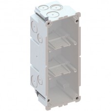 Hohlwanddose 3×1 Agro 850°C GDP mit Laschen M20/25 weiss