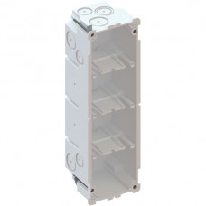 Hohlwanddose 4×1 Agro 850°C GDP mit Laschen M20/25 weiss