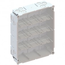 Hohlwanddose 4×3 Agro 850°C GDP mit Laschen M20/25 weiss
