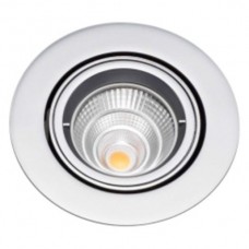 Lux-Vision BF HV-Einbauspot max. 50W/230V/GU10/chrom matt