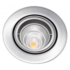 Lux-Vision EO HV-Einbauspot max. 50W/230V/GU10/Alu gebürstet